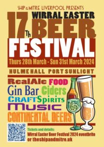 17th Wirral Easter Beer Festival